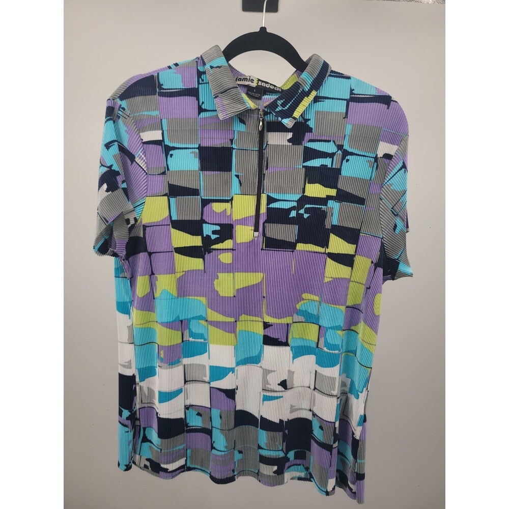 Jamie Sadock Popover Shirt Sz S Active Sporty Tennis Golf